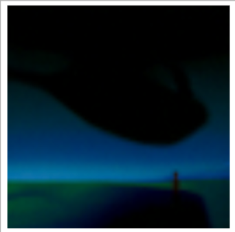 Illusion upright: caveman