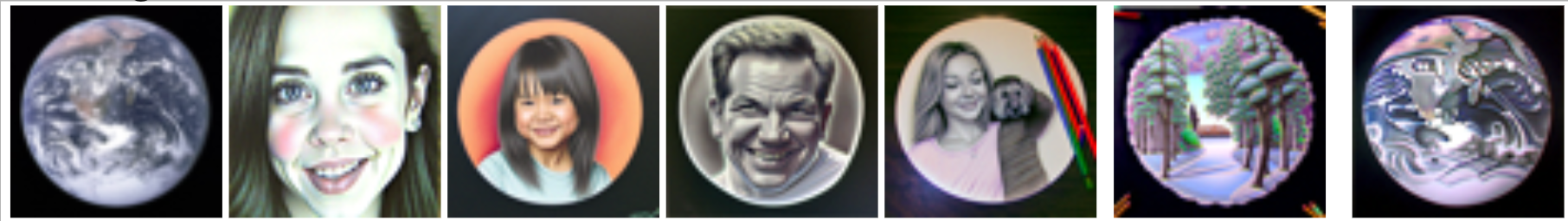 Earth translated to crayon style