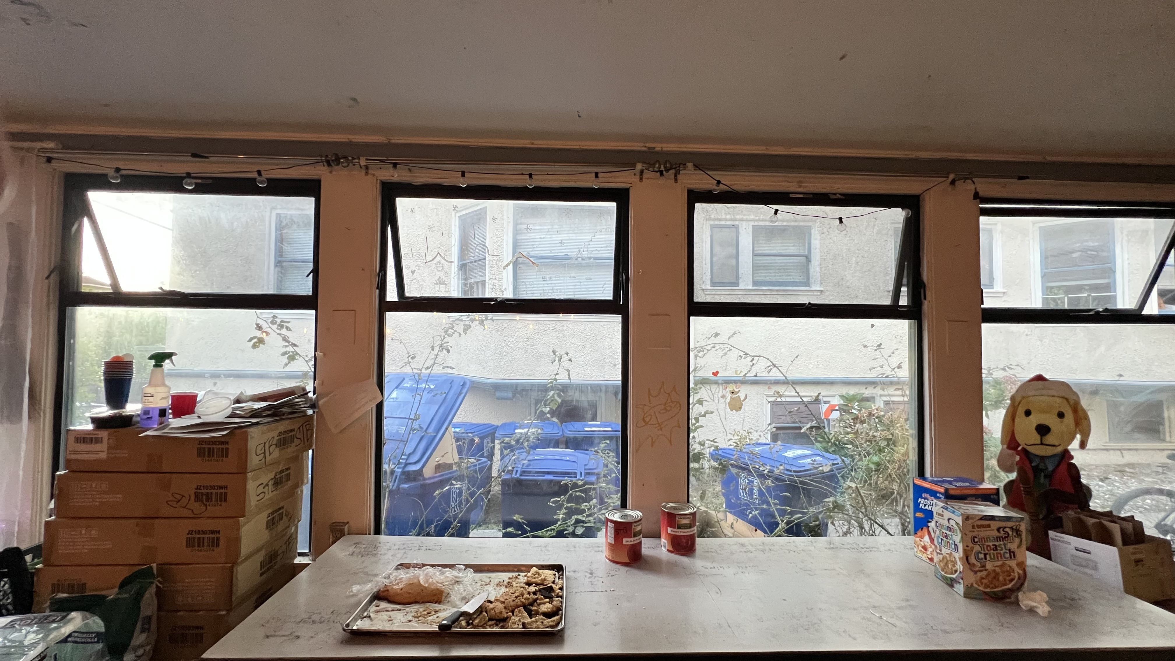 Window alcove left view